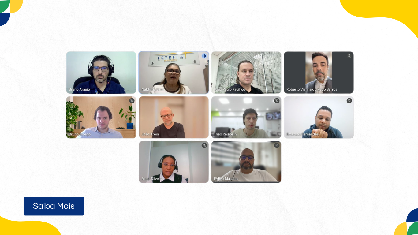 Parceria entre Crédito Solidário, Instituto Estrela e Grupo Gaia com o apoio da Abcred